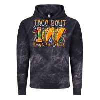 Cloud Black taco bout 100 days of school Vintage Hoodie - RacoonDesign