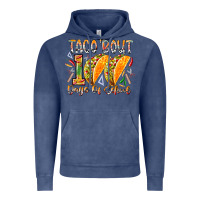 Vintage Denim taco bout 100 days of school Vintage Hoodie - RacoonDesign