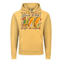 Vintage Mustard taco bout 100 days of school Vintage Hoodie - RacoonDesign