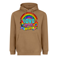 Toasted Coconut Love Your Truth Heavyweight Hoodie - BundleAndBundleShop
