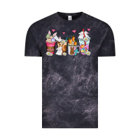 Cloud Black easter coffee cups Vintage Tee - AdoDesignShop