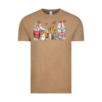 Vintage Coffee easter coffee cups Vintage Tee - AdoDesignShop