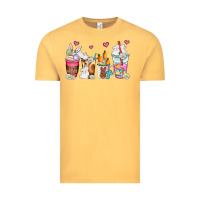 Vintage Mustard easter coffee cups Vintage Tee - AdoDesignShop