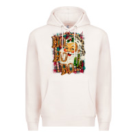 Pale Pink Ho Ho Ho Santa Premium Hoodie - Bettercallsaul
