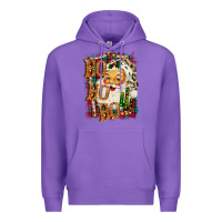 Purple Ho Ho Ho Santa Premium Hoodie - Bettercallsaul