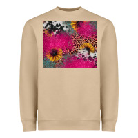 Mushroom pink glitter leopard cowhide Heavyweight Sweatshirt - JahusDesignShop