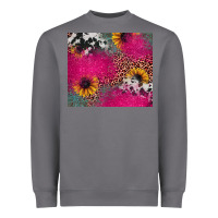 Storm pink glitter leopard cowhide Heavyweight Sweatshirt - JahusDesignShop