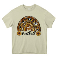 Mossy football rainbow Heavy Core Tee - RanaPortraitStore