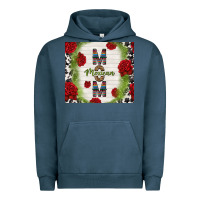 Pigment Midnight Navy mexican mom with roses Urban Hoodie - TumblerDesignByShophia