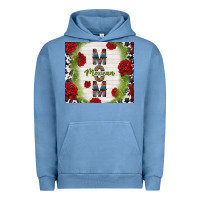 Pigment Pebble Blue mexican mom with roses Urban Hoodie - TumblerDesignByShophia