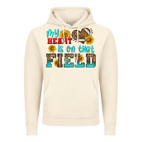 Vintage Artic my heart is on that field american football Vintage Hoodie - HRA Design Shop