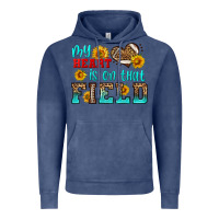 Vintage Denim my heart is on that field american football Vintage Hoodie - HRA Design Shop