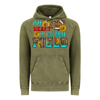 Vintage Olive my heart is on that field american football Vintage Hoodie - HRA Design Shop