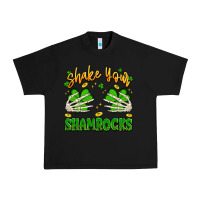 Black shake your shamrocks Urban Heavy Tee - Artiststas