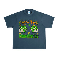 Midnight Navy shake your shamrocks Urban Heavy Tee - Artiststas