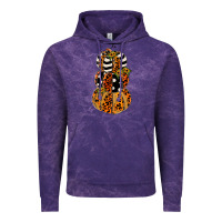 Cloud Purple leopard pumpkin polka dot sunflower Vintage Hoodie - JahusDesignShop