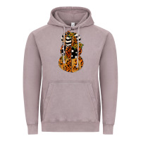 Vintage Zinc leopard pumpkin polka dot sunflower Vintage Hoodie - JahusDesignShop