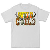 Dove Grey Western wild child Premium Tee - texasbilliewilder