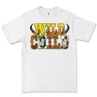 White Western wild child Premium Tee - texasbilliewilder