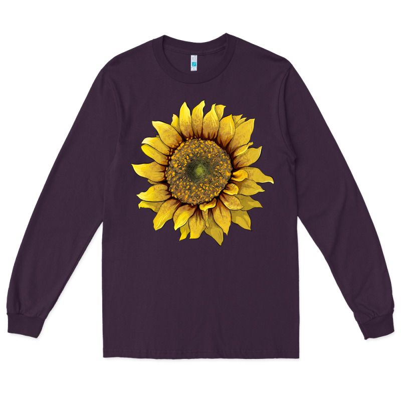 Sunflower Long Sleeve Tee by Artiststas | Teevron