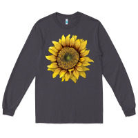Smoke sunflower Long Sleeve Tee - Artiststas