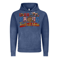 Vintage Denim loud and proud football mom Vintage Hoodie - HRA Design Shop