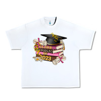 White class of 2023 graduated Urban Heavy Tee - AdoDesignShop