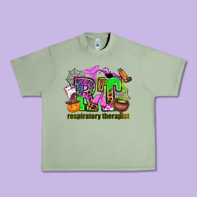Rt Respiratory Therapist Urban Heavy Tee Designed By Adodesignshop