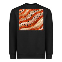 Black orange glitter Heavyweight Sweatshirt - JahusDesignShop