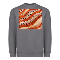 Storm orange glitter Heavyweight Sweatshirt - JahusDesignShop