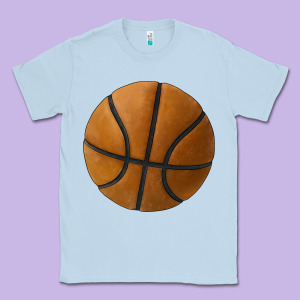 Basketball Ball Classic Tee Designed By Jahusdesignshop