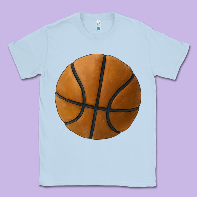 Basketball Ball Classic Tee Designed By Jahusdesignshop