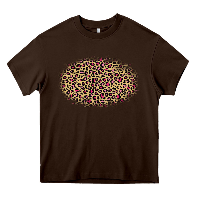 Leopard Pattern Heavy Core Tee by RanaPortraitStore | Teevron