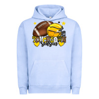 Pigment Grape Ice Touchdown season American Football yellow team Urban Hoodie - HowdyJamesFarm