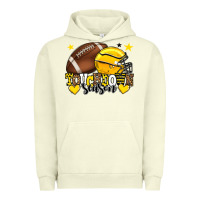 Pigment Pistachio Touchdown season American Football yellow team Urban Hoodie - HowdyJamesFarm