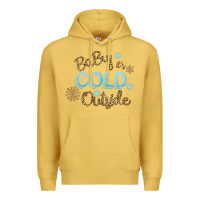 Antique Gold Baby It s Cold Outside Premium Hoodie - Bettercallsaul