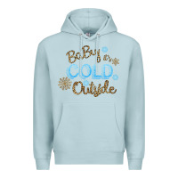 Blue Mist Baby It s Cold Outside Premium Hoodie - Bettercallsaul