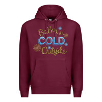 Burgundy Baby It s Cold Outside Premium Hoodie - Bettercallsaul