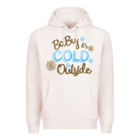 Pale Pink Baby It s Cold Outside Premium Hoodie - Bettercallsaul
