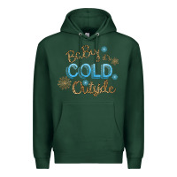 Sports Green Baby It s Cold Outside Premium Hoodie - Bettercallsaul