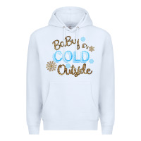 White Baby It s Cold Outside Premium Hoodie - Bettercallsaul