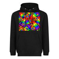 Black Western LGBTQ+ Pride Squad tumbler Heavyweight Hoodie - BundleAndBundleShop