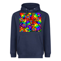 Navy Western LGBTQ+ Pride Squad tumbler Heavyweight Hoodie - BundleAndBundleShop