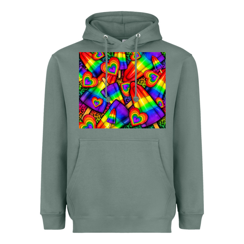 Western Lgbtq+ Pride Squad Tumbler Heavyweight Hoodie by BundleAndBundleShop | Teevron