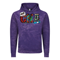 Cloud Purple cna Vintage Hoodie - CowhideDigitalArt