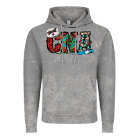 Cloud Rock cna Vintage Hoodie - CowhideDigitalArt