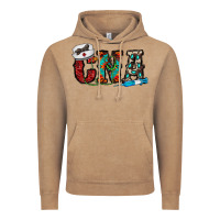 Vintage Coffee cna Vintage Hoodie - CowhideDigitalArt