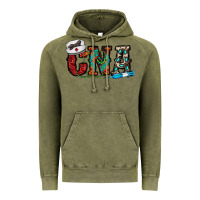 Vintage Olive cna Vintage Hoodie - CowhideDigitalArt