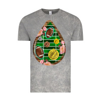 Cloud Rock american football and western roses teardrop Vintage Tee - BundleAndBundleShop