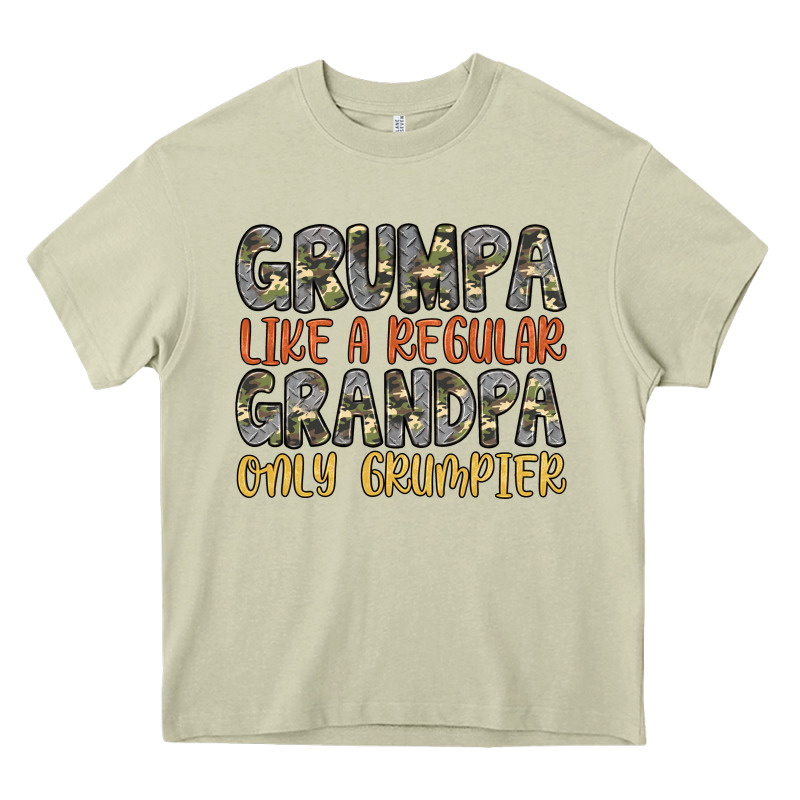 Grumpa Like A Regular Grandpa Only Grumpier Heavy Core Tee by Artiststas | Teevron